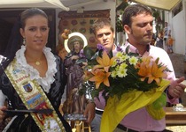 Peníscola celebra el dia del seu patró amb l'estrena de la nova imatge de Sant Roc