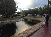 La Regidoria de Serveis repara el paviment de pedra de l'Ullal 