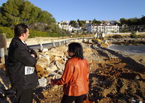 Millores a la Cala del Moro de Peníscola