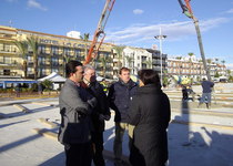 Avancen les obres del pàrquing Voramar i Passeig Marítim