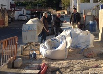 Avancen les obres al carrer d’Irta per a la millora dels accessos a Cerromar