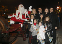 El Pare Noel arriba a la ciutat