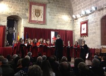El Cor de la Universitat de Saint Andrews acaba el seu pelegrinatge a Peníscola amb un concert en el castell