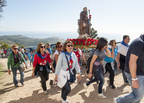 La romeria a l'Ermita de Sant Antoni congrega més de 2000 participants