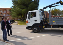 La Brigada Municipal d’Obres i Serveis de l’Ajuntament de Peníscola inicia les tasques de desmuntatge del tancament en l’interior del Centre d’Estudis
