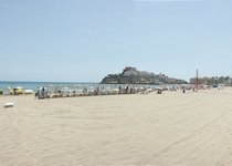 La platja Nord de Peníscola guardonada amb la Bandera Blava per complir totes les garanties de qualitat i prestació de serveis