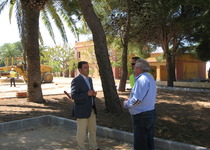 Andrés Martínez: "Les obres del nou aparcament en el recinte del Centre d’Estudis segueixen a bon ritme"