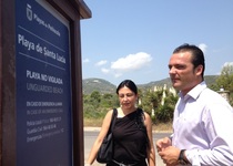 Peníscola estrena senyalització en les cales naturals