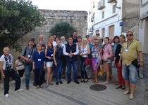 Agents de viatges d'Europa de l'Est visiten Peníscola per conéixer els hotels i recursos turístics de la ciutat