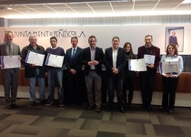 Empreses i serveis públics de Peníscola reben el seu diploma acreditatiu del Sicted