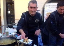 Cuina en directe de Peníscola en la Colla del Rei Barbut