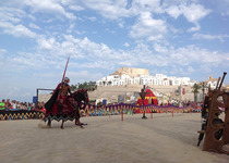 La Justa Medieval de Peníscola, Ciutat Papal conquista el públic