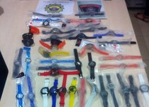 El Grup d’Operació Nocturna de la Policia Local de Peníscola confisca més de 80 articles de top manta en el seu primer cap de setmana de funcionament