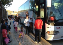 Inici recorregut bus escolar