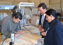 L'Ajuntament de Peníscola restaura tres plaques commemoratives que ocupaven part de la muralla renaixentista