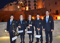 La Banda de Música de la ciutat de Peníscola ha sumat avui oficialment quatre nous músics