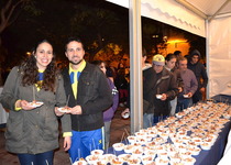 Peníscola es va convertir ahir en coprotagonista en el duel europeu del Villarreal CF contra el Borussia Mönchengladbach