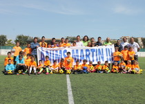 El Campus de Futbol formatiu acaba a Peníscola amb missatges d'ànim per a un dels entrenadors que no ha pogut participar en aquesta edició, Martín Nájar
