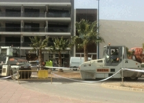 Les noves rotondes i l’asfaltat de vials a Peníscola, després de les obres de la depuradora, en marxa