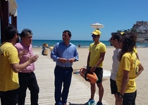 Peníscola posa en marxa el seu dispositiu de socorrisme en platges per a la temporada de bany