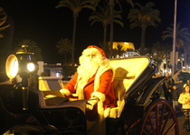 Peníscola rep la visita del Pare Noël